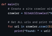 Simple Website Crawler Icon